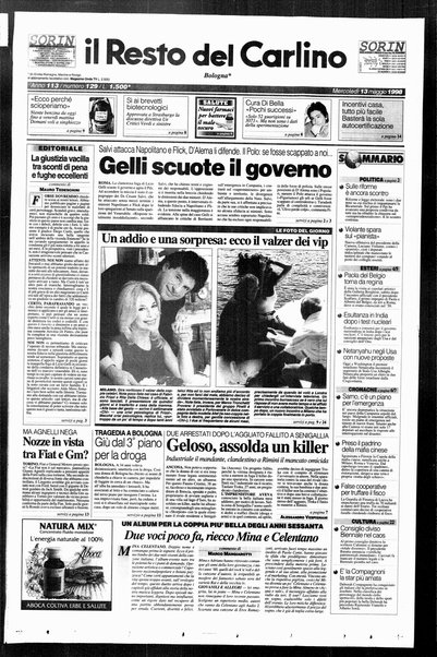 Il Resto del Carlino : giornale dell'Emilia